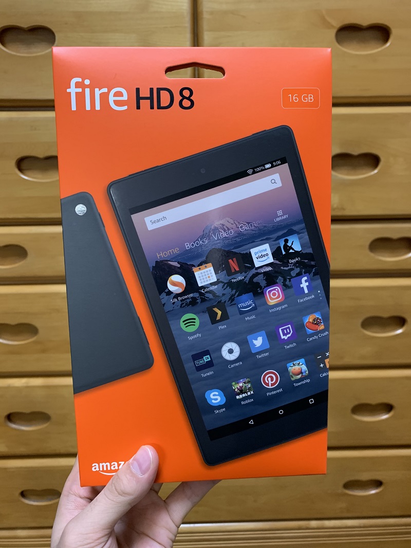 fire-hd8の正面