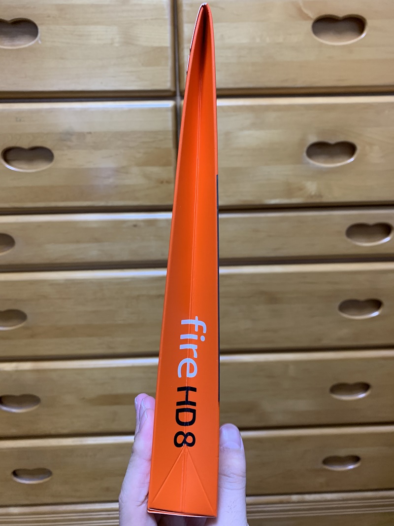 fire-hd8の横